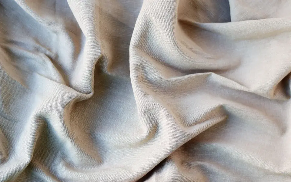 Close-up of cotton, soft and breathable for daily prayer wear.